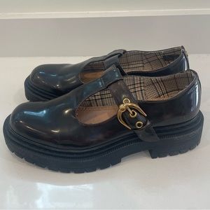 Sam Edelman Circus Mary Jane Oxford Platform size 11